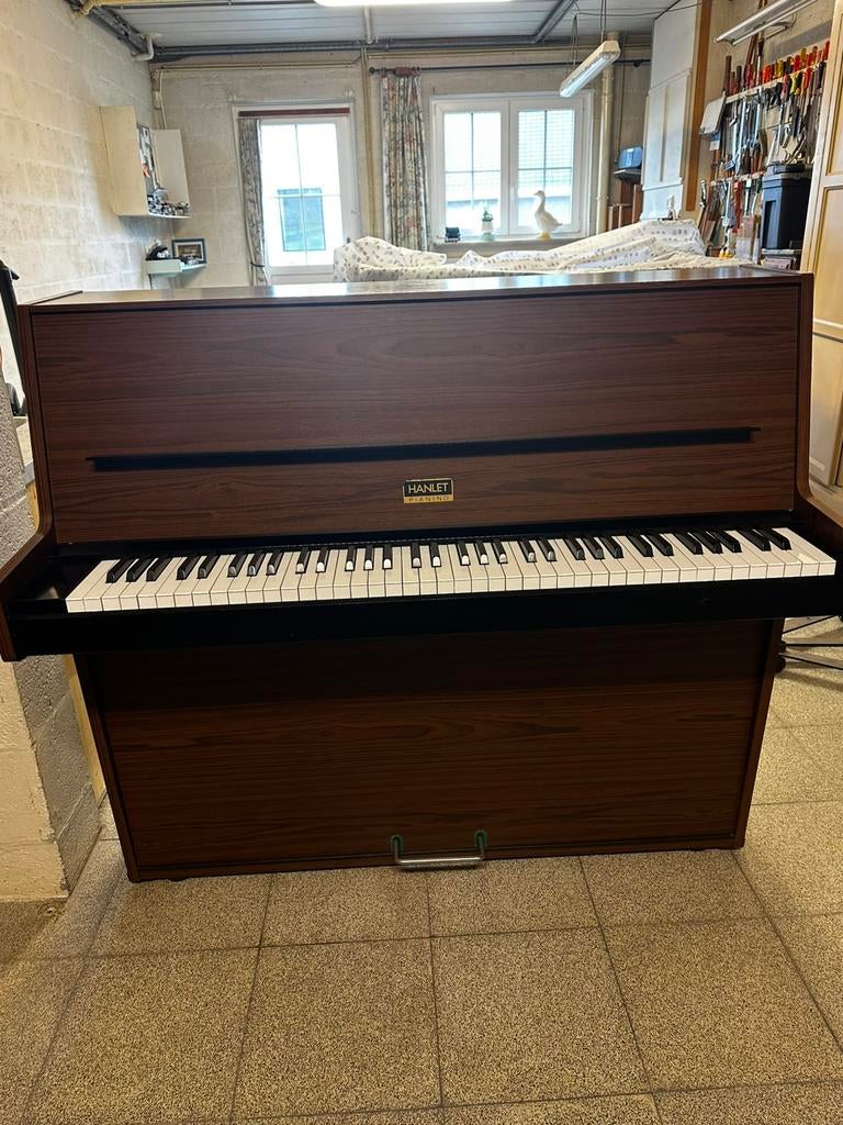 Pianini Hanlet, Musique & Instruments, Enlèvement, Comme neuf, Brun, Autres types