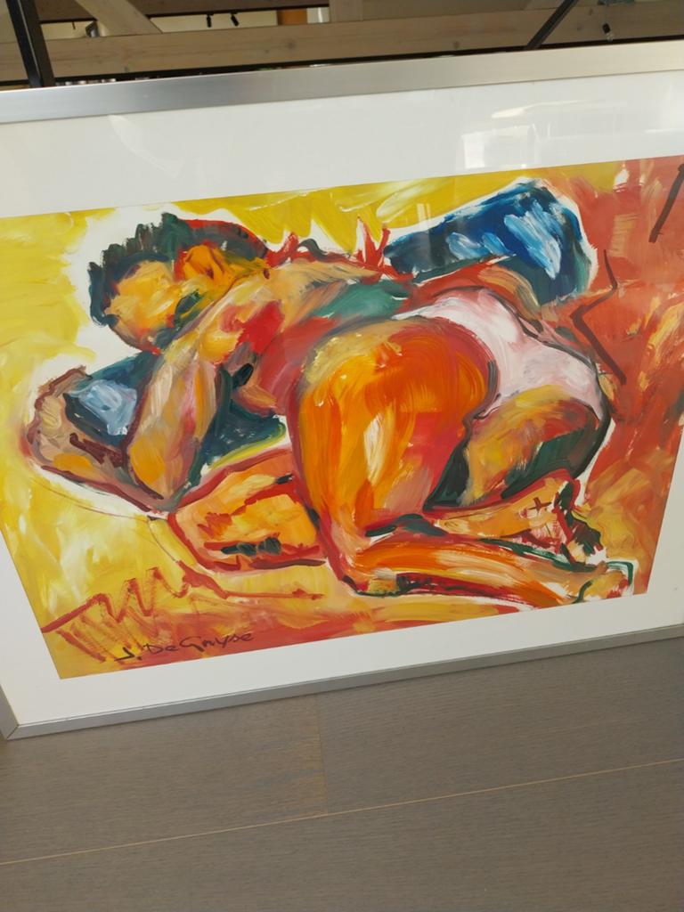 Peinture de Jean Degryse, Enlèvement