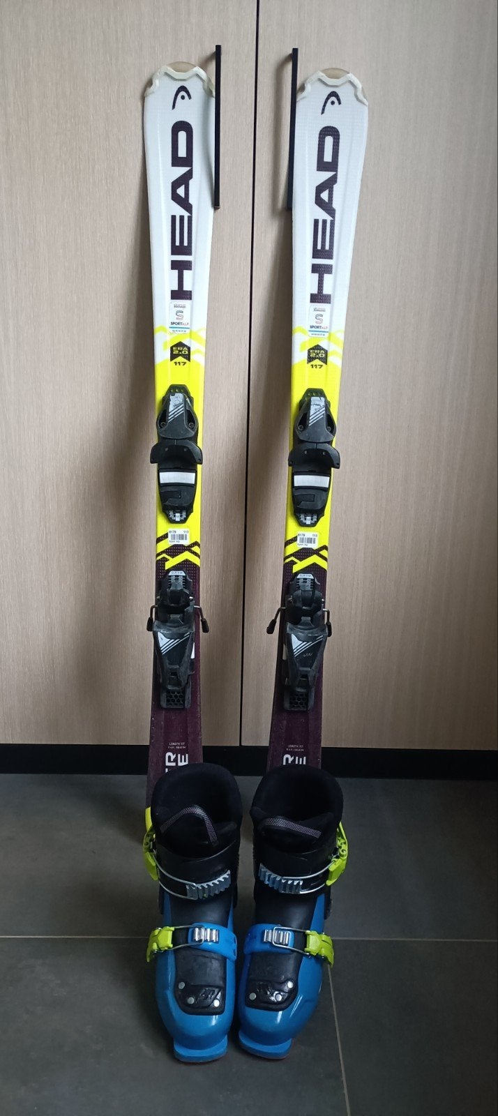 skis et bottines, Skis, Comme neuf, Enlèvement, Ski