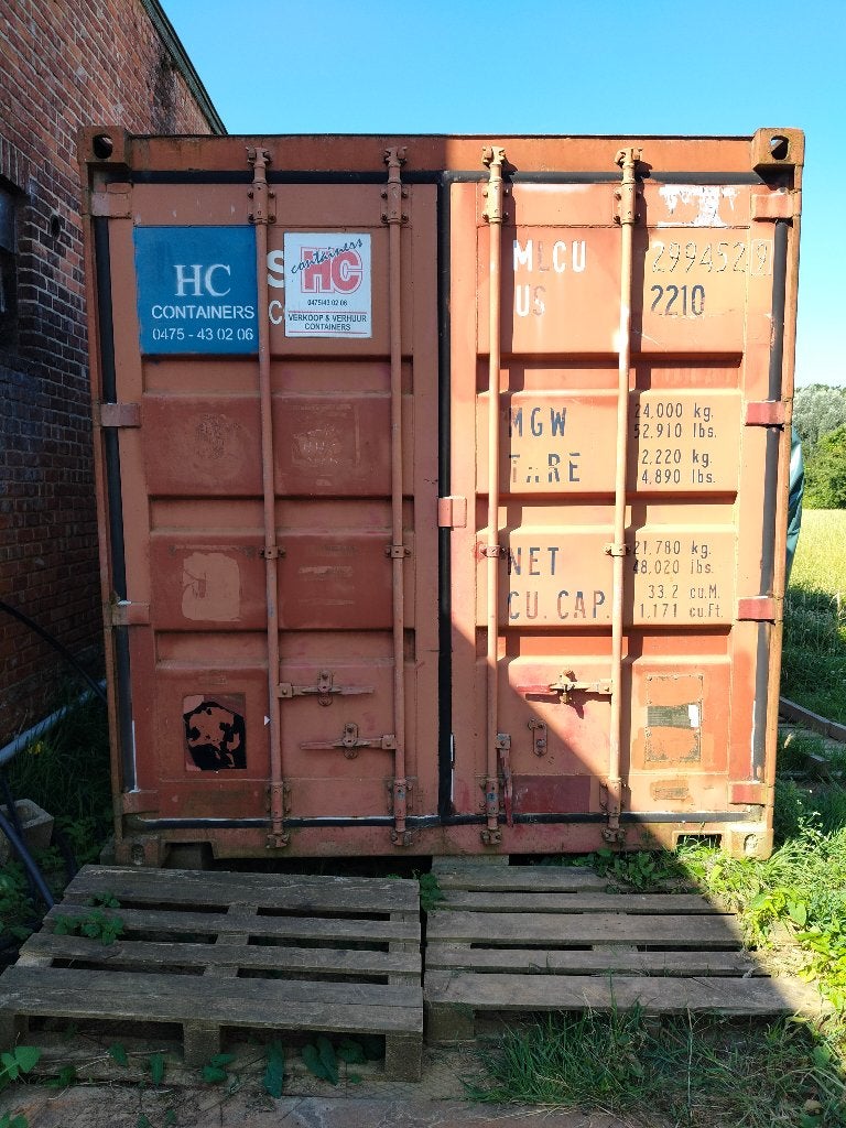 zeecontainer 20 voet, Doe-het-zelf en Bouw, Containers, Ophalen