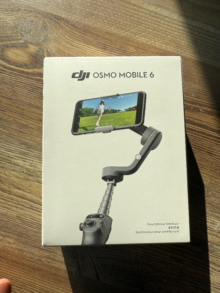 DJI Osmo Mobile 6 Gimbal, Ophalen of Verzenden, Zo goed als nieuw, Minder dan 150 cm, Balhoofd