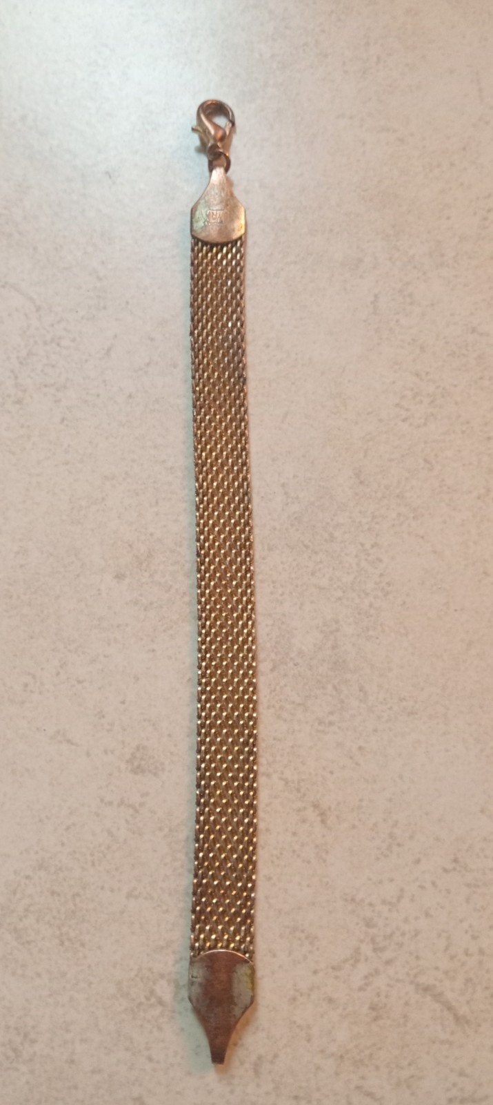 Bijou - ancien bracelet plaqué or, Ophalen of Verzenden, Gebruikt, Goud, Goud