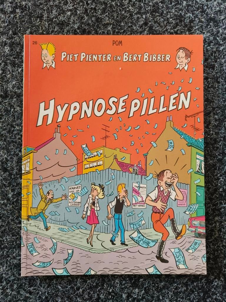 Piet Pienter en Bert Bibber - Hypnosepillen, Boeken, Eén stripboek, Ophalen, Gelezen