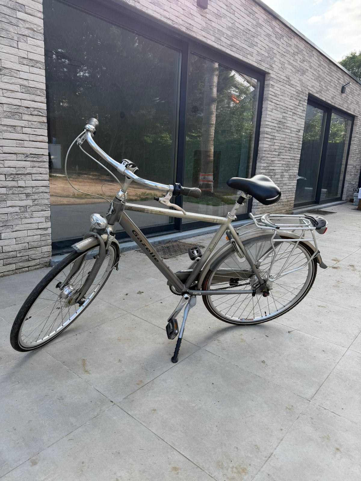 Gazelle davos xtra herenfiets, Fietsen en Brommers, Fietsen | Heren | Herenfietsen, Ophalen, Zo goed als nieuw, Gazelle