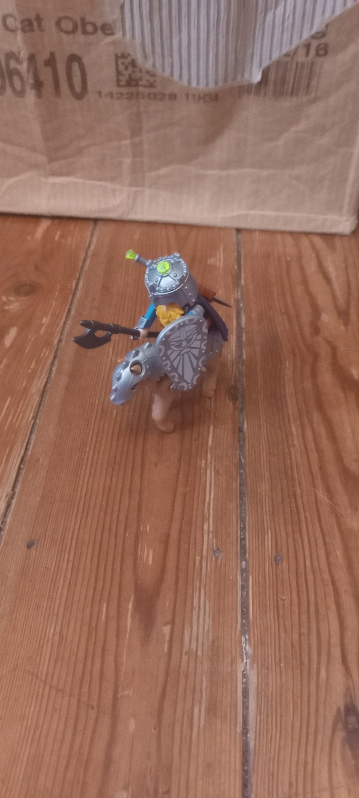 Playmobil dwerg- en ponyvechter, Kinderen en Baby's, Ophalen, Complete set, Zo goed als nieuw, Knights