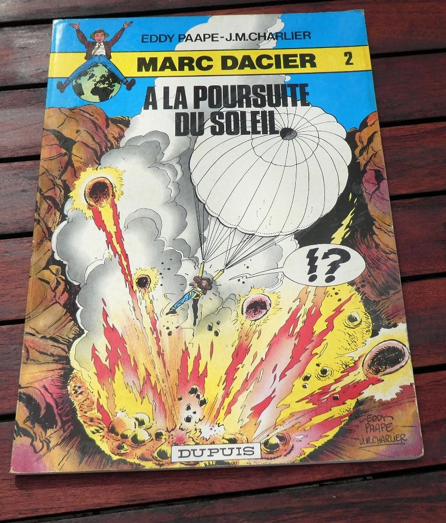 BD Marc Dacier n2 A la poursuite du soleil, Livres, Enlèvement ou Envoi, Comme neuf