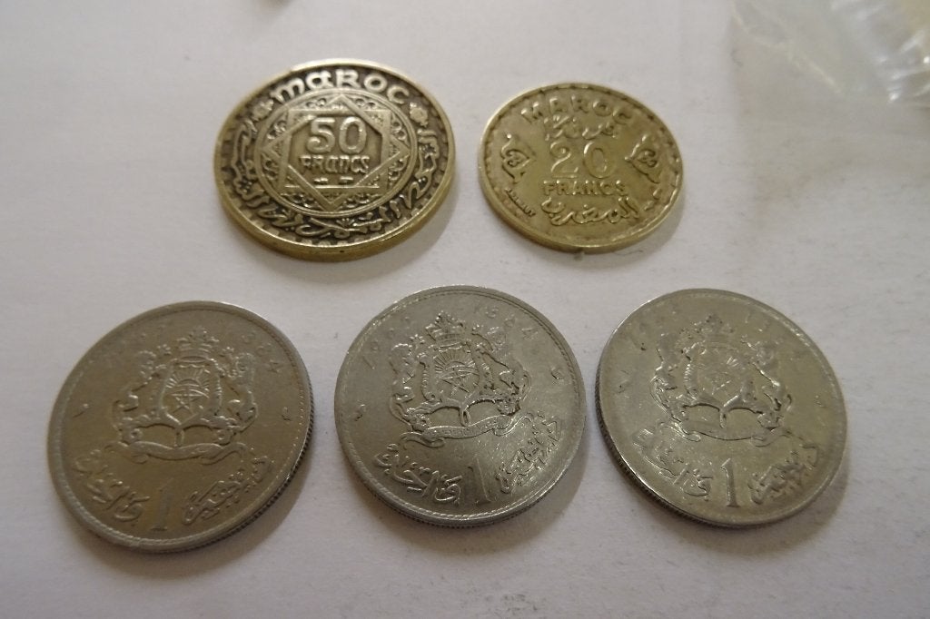 Monnaies du Maroc, Timbres & Monnaies, Monnaies | Afrique, Enlèvement ou Envoi, Autres pays, Monnaie en vrac