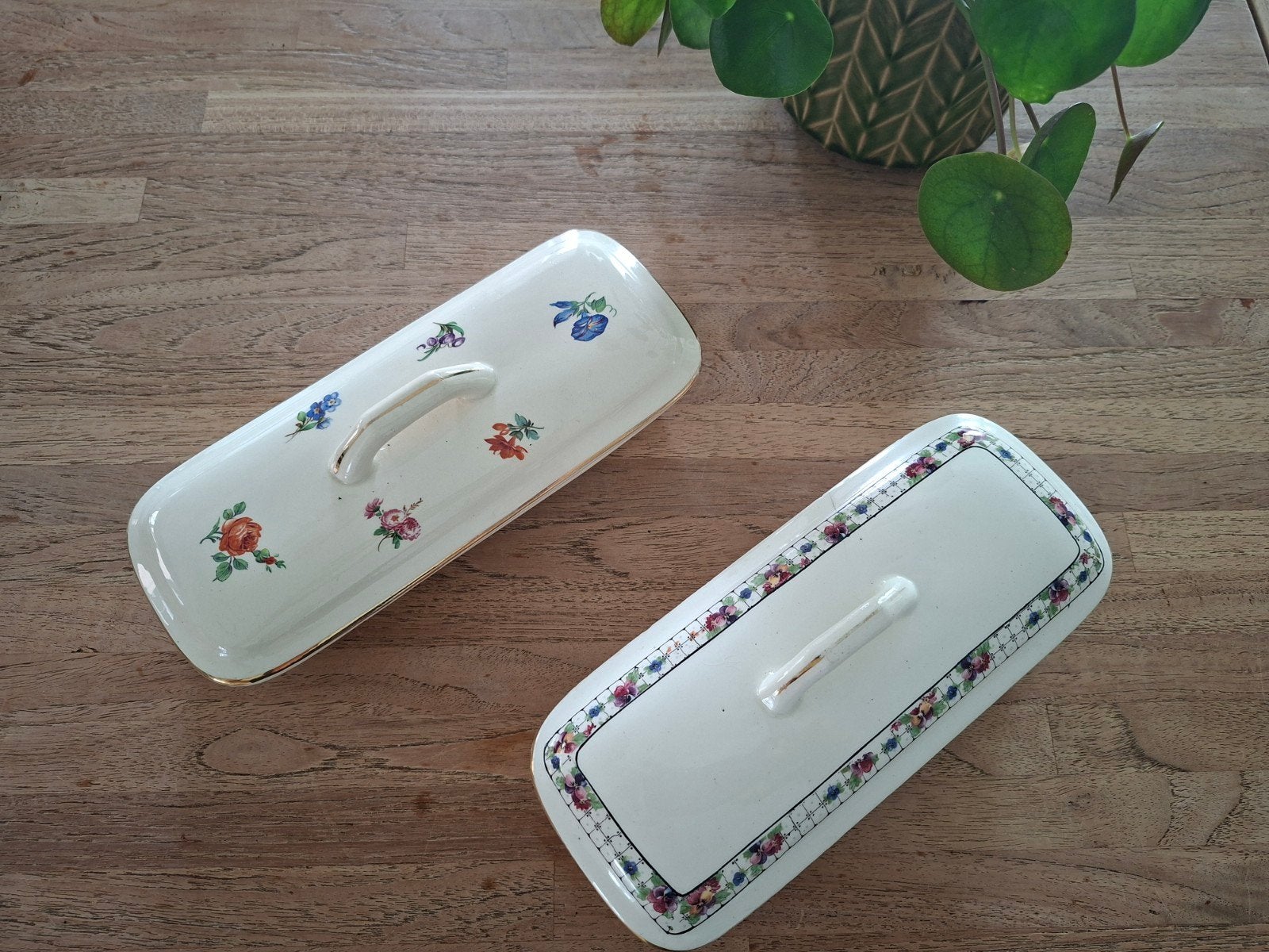 Kammenbakje Boch La Louviere lampetstel juwelenbakje, Antiek en Kunst, Ophalen of Verzenden