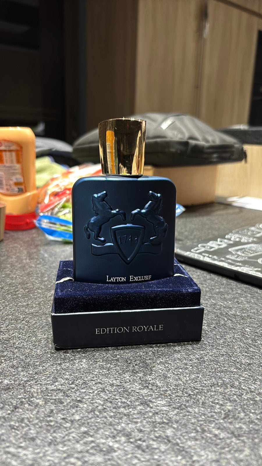 Parfums de marly layton exlusif 125, Handtassen en Accessoires, Ophalen, Zo goed als nieuw