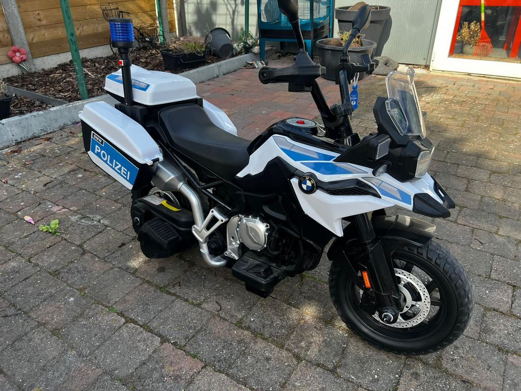 Elektrische politiemotor BMW F850 GS full option ALS NIEUW, Kinderen en Baby's, Ophalen, Zo goed als nieuw