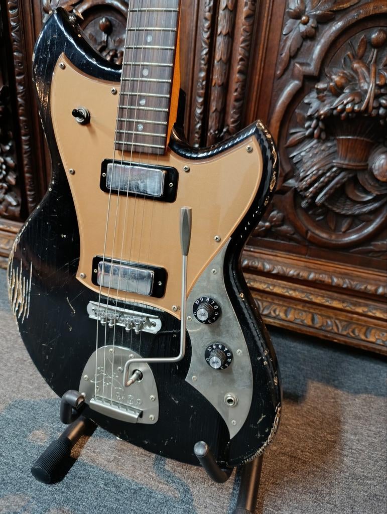 NOVO Serus J custom Bull Black (vintage firebird pickups!), Musique & Instruments, Enlèvement ou Envoi, Autres marques