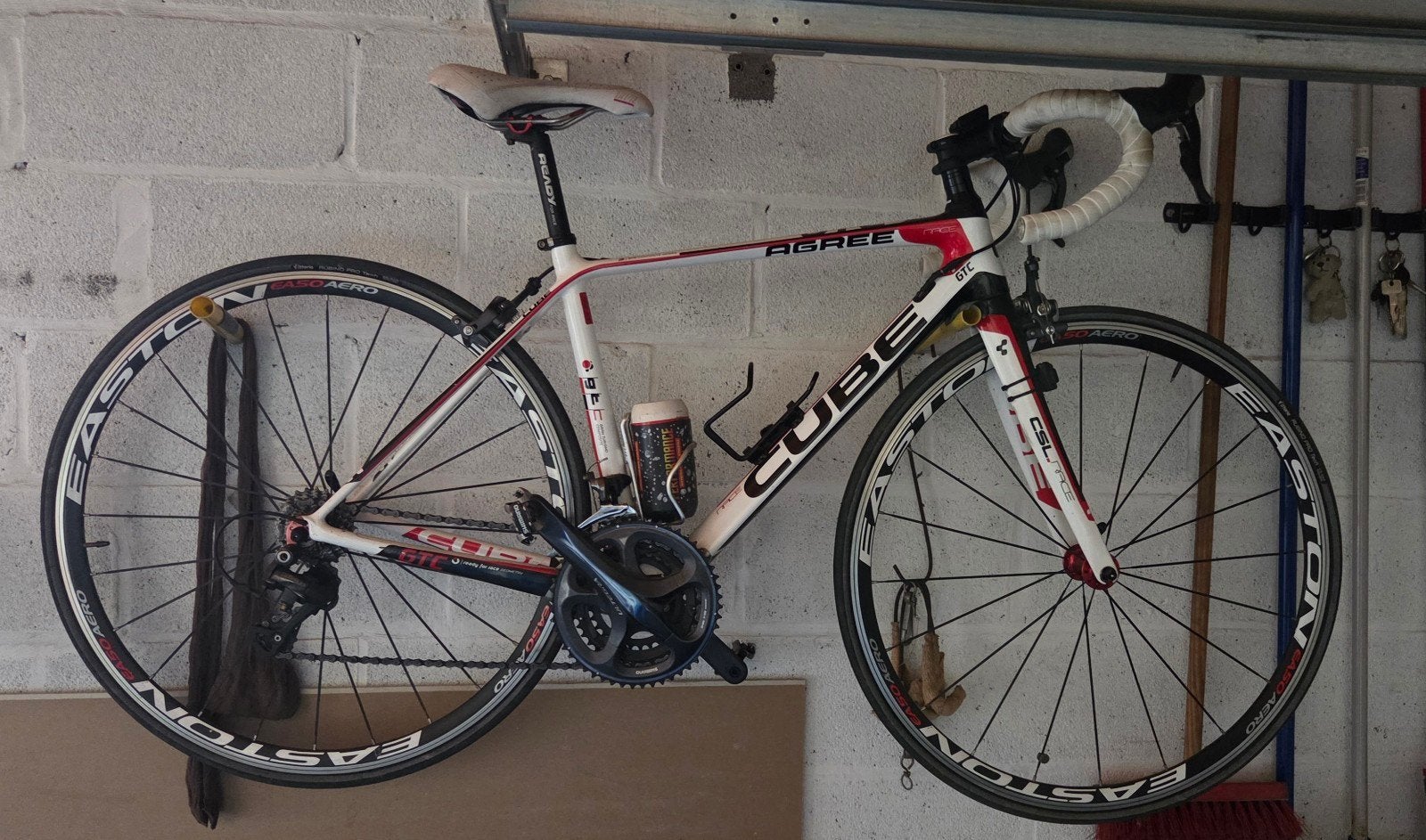 koersfiets cube, Ophalen, Carbon