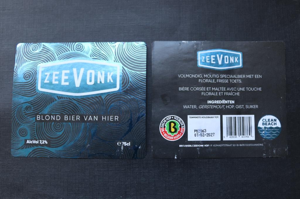 bier etiket, Verzamelen, Ophalen of Verzenden, Gebruikt, Overige typen, Overige merken