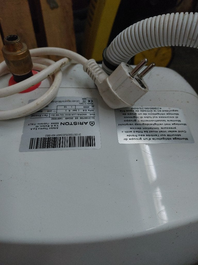 Warmwaterboiler, Ophalen, Boiler, Minder dan 20 liter, Minder dan 3 jaar oud