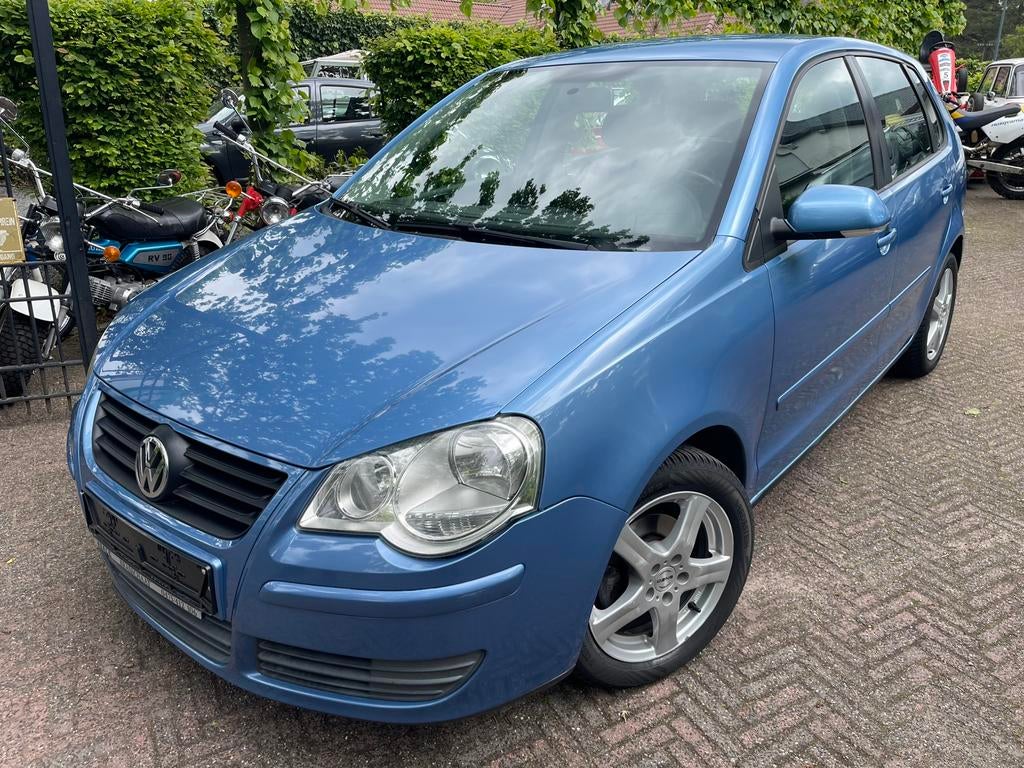 Polo 1.2i 5drs/AIRCO!!!!!!, Auto's, Voorwielaandrijving, Stof, Blauw, 1198 cc