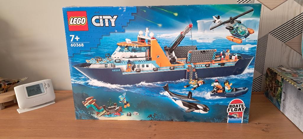 Lego 60368 Arctisch verkenningsschip, City, Lego, Nieuw, Ophalen of Verzenden