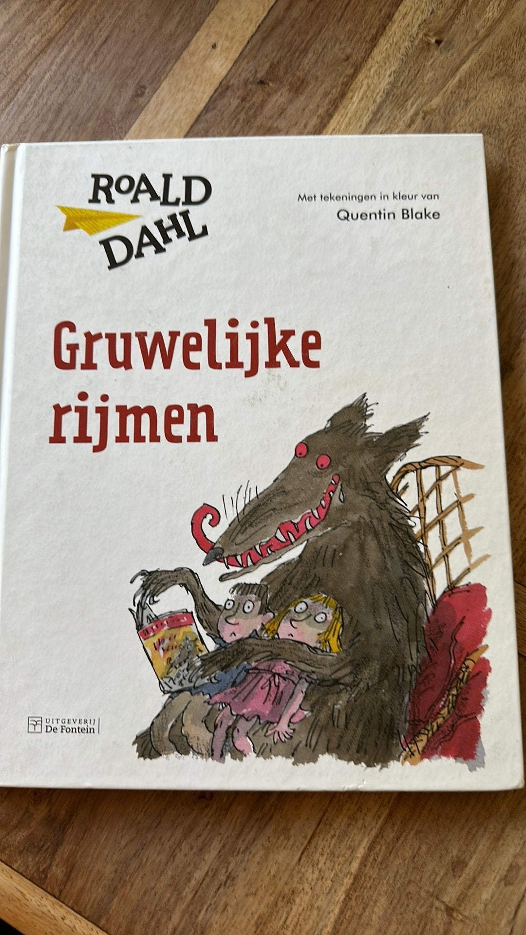 Roald Dahl - Gruwelijke Rijmen, Ophalen of Verzenden, Zo goed als nieuw