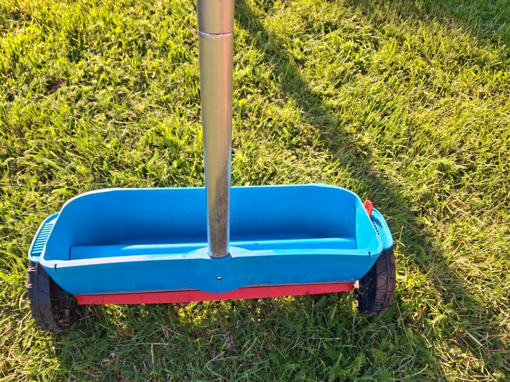 Gardena strooiwagen, Tuin en Terras, Ophalen
