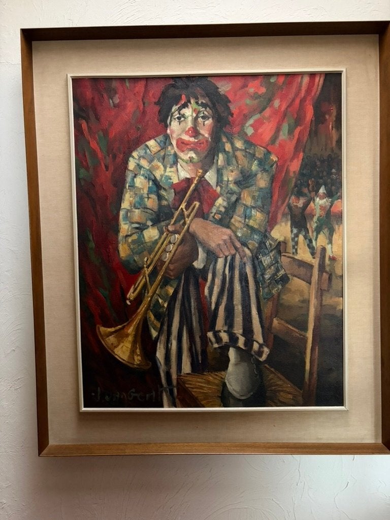 schilderij van Jan Van Gent (pseudoniem Jef Van Tuerenhout), Antiquités & Art, Art | Peinture | Classique, Portrait ou Personnes