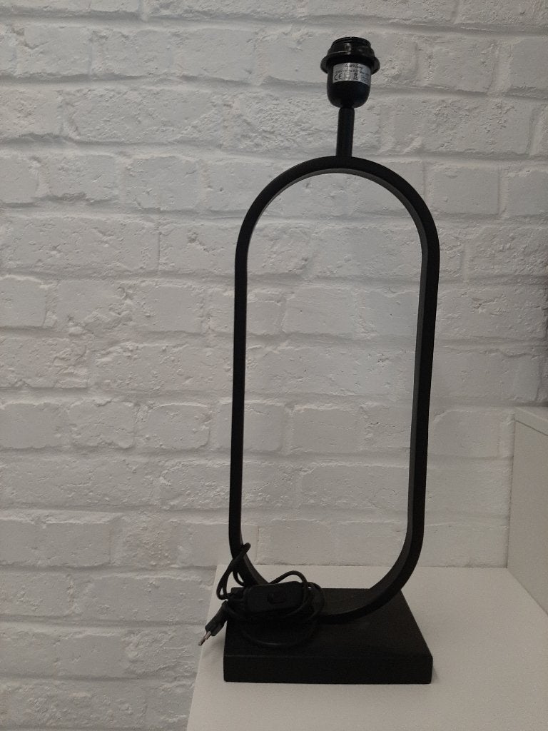 Lampe de table design (sans abat-jour), 61 cm, Comme neuf, Enlèvement, E27 (grand)