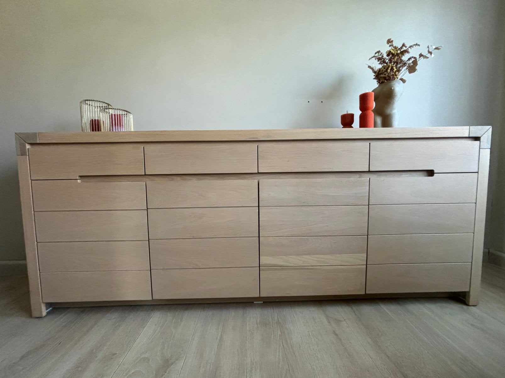 Dressoir, Huis en Inrichting, Kasten | Dressoirs, Ophalen, Met deur(en), Zo goed als nieuw, 200 cm of meer