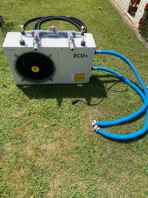 ZWEMBAD WARMTEPOMP ECO+8, Tuin en Terras, Ophalen, Gebruikt, Zwembadpomp