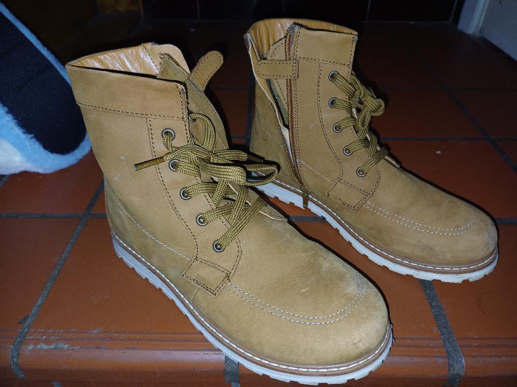 Chaussures, Vêtements | Hommes, Chaussures, Comme neuf, Bottes, Brun, Enlèvement