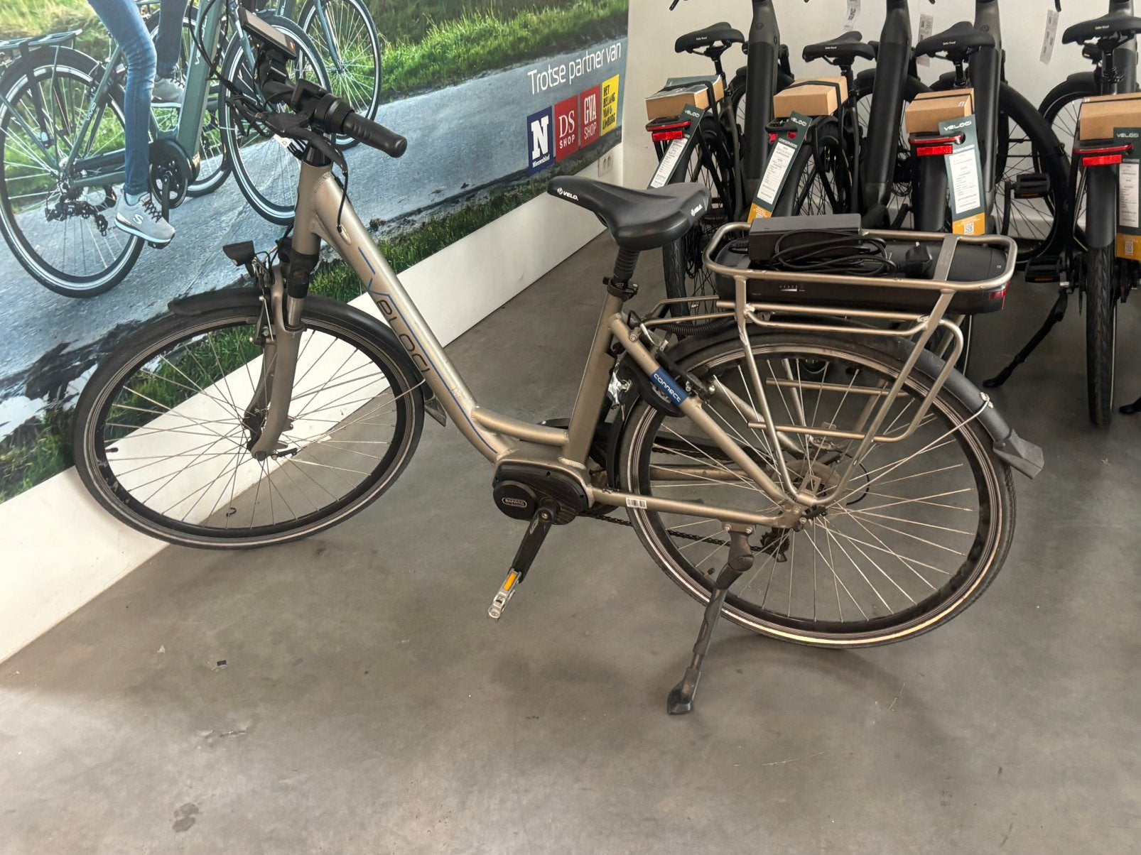 Elektrische veloci connect vrouwenkader, Enlèvement, Comme neuf