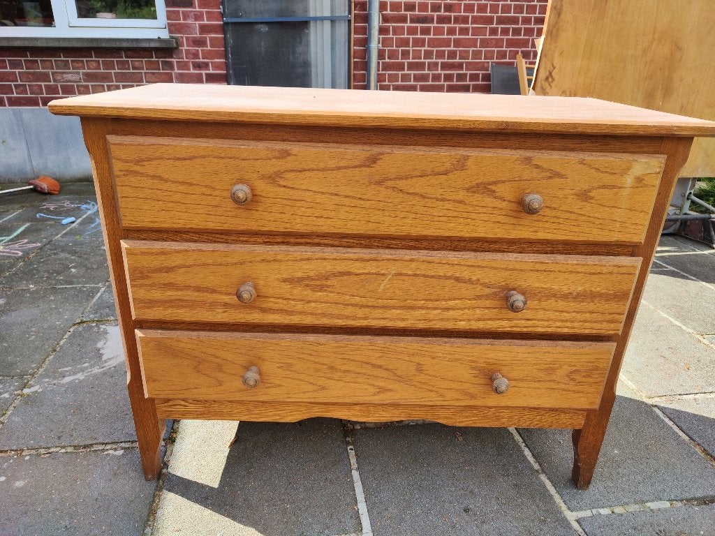 Ladekast, Huis en Inrichting, Kasten | Ladekasten, Ophalen, Gebruikt, 100 tot 150 cm, 3 of 4 laden