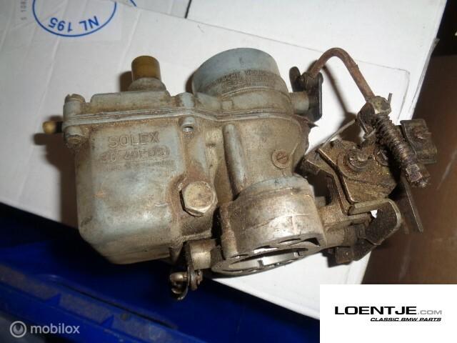 solex caburateur 36-40 BMW 02-serie E6/ E10/ 114 ('74-'77), Enlèvement ou Envoi, Utilisé, BMW, BMW