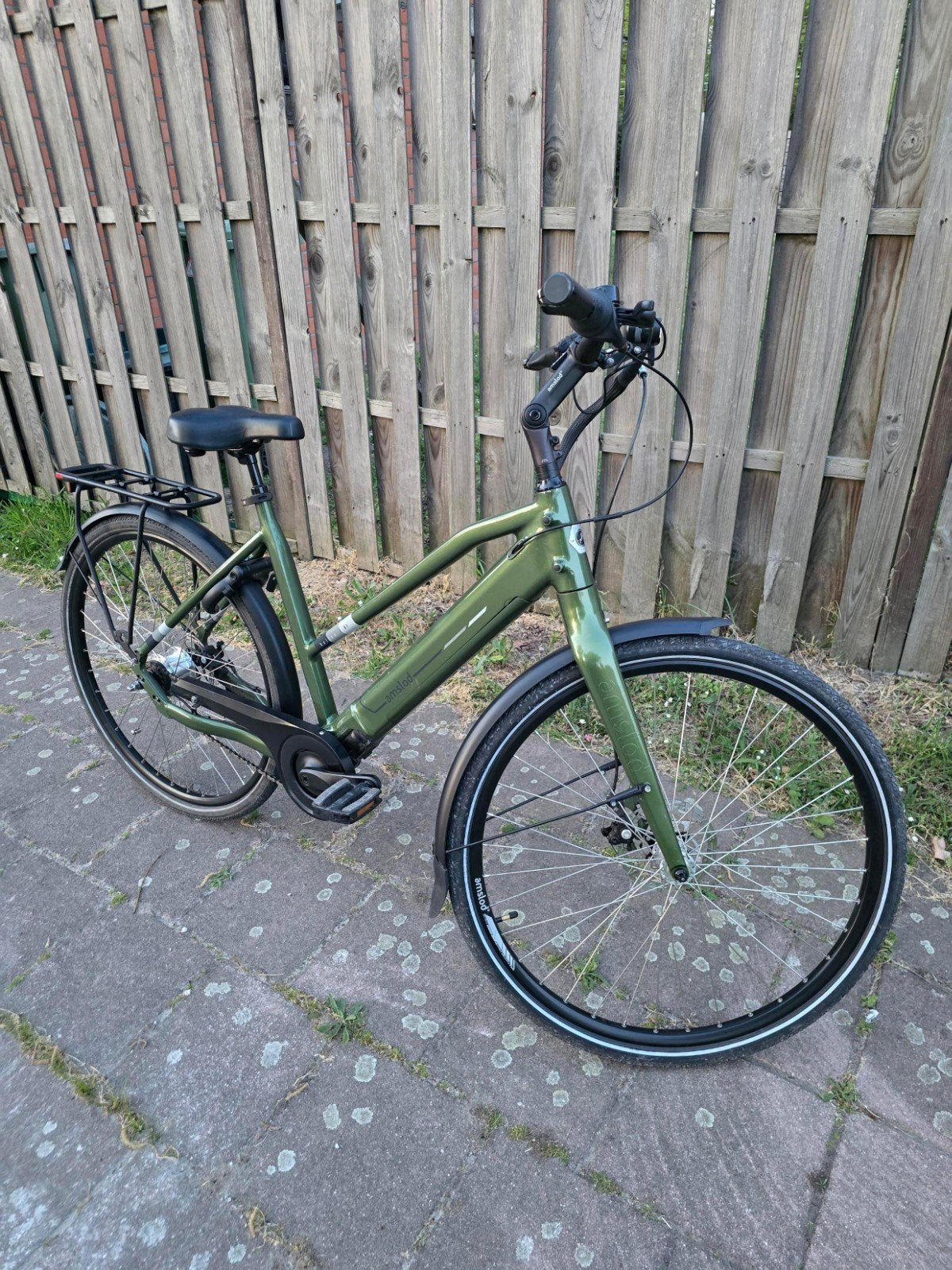 Amslod elektrische middenmotor fiets in mooie conditie, Fietsen en Brommers, Elektrische fietsen, Ophalen