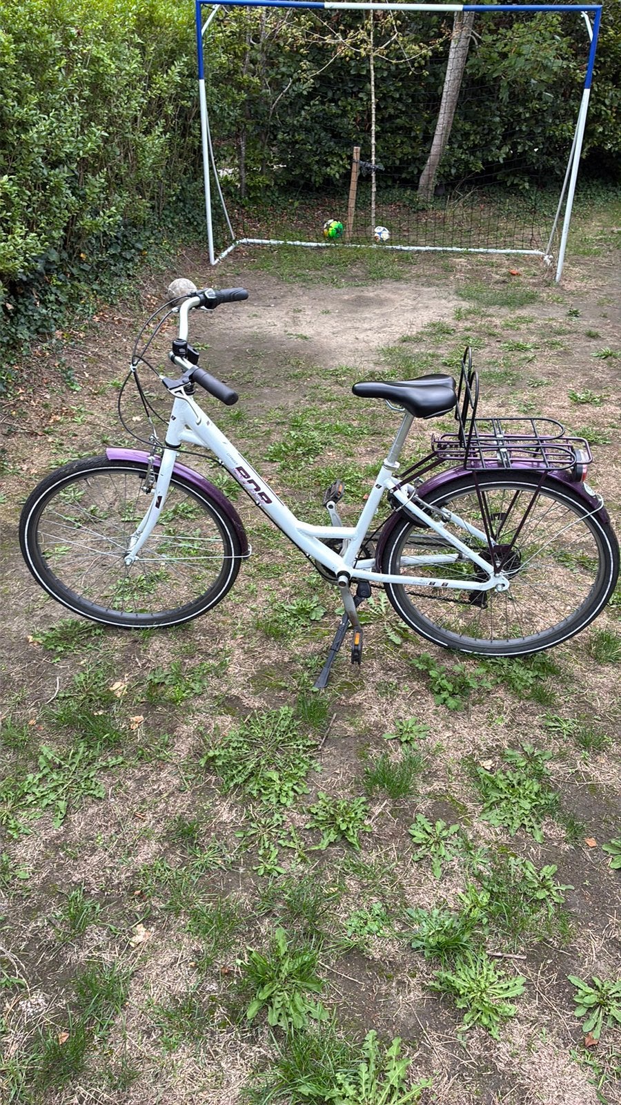 Meisjesfiets BNB 26 inch in goede staat, Ophalen, Gebruikt, Velgrem, 26 inch of meer
