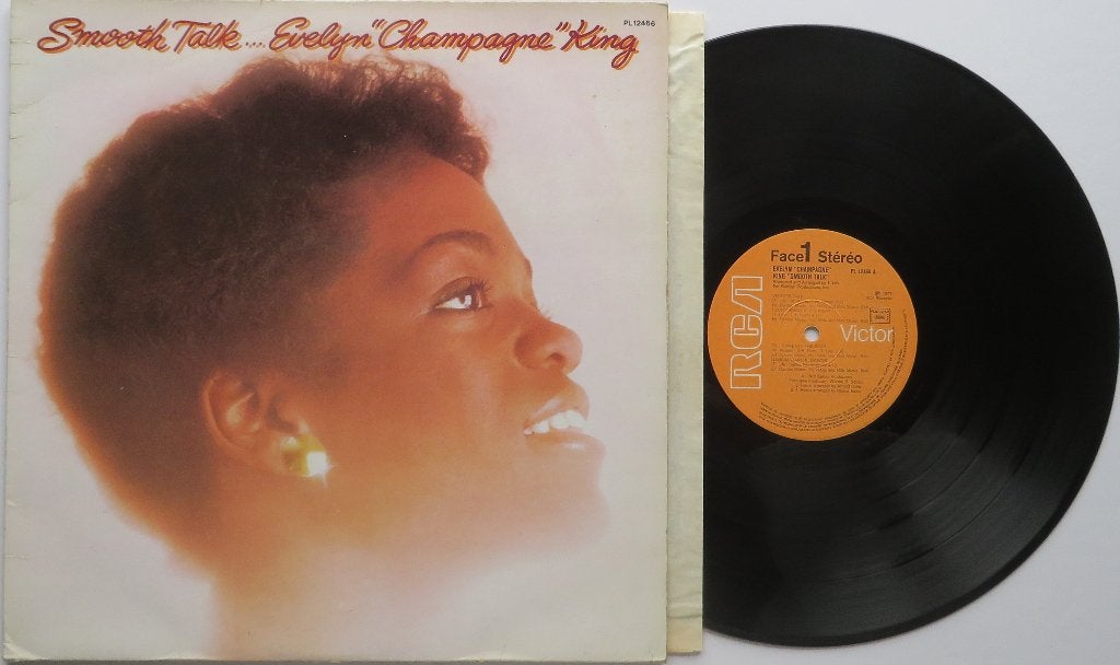 Evelyn Champagne King - Discutez bien. Lp, Enlèvement ou Envoi, Utilisé, Disco, Housse de protection extérieure