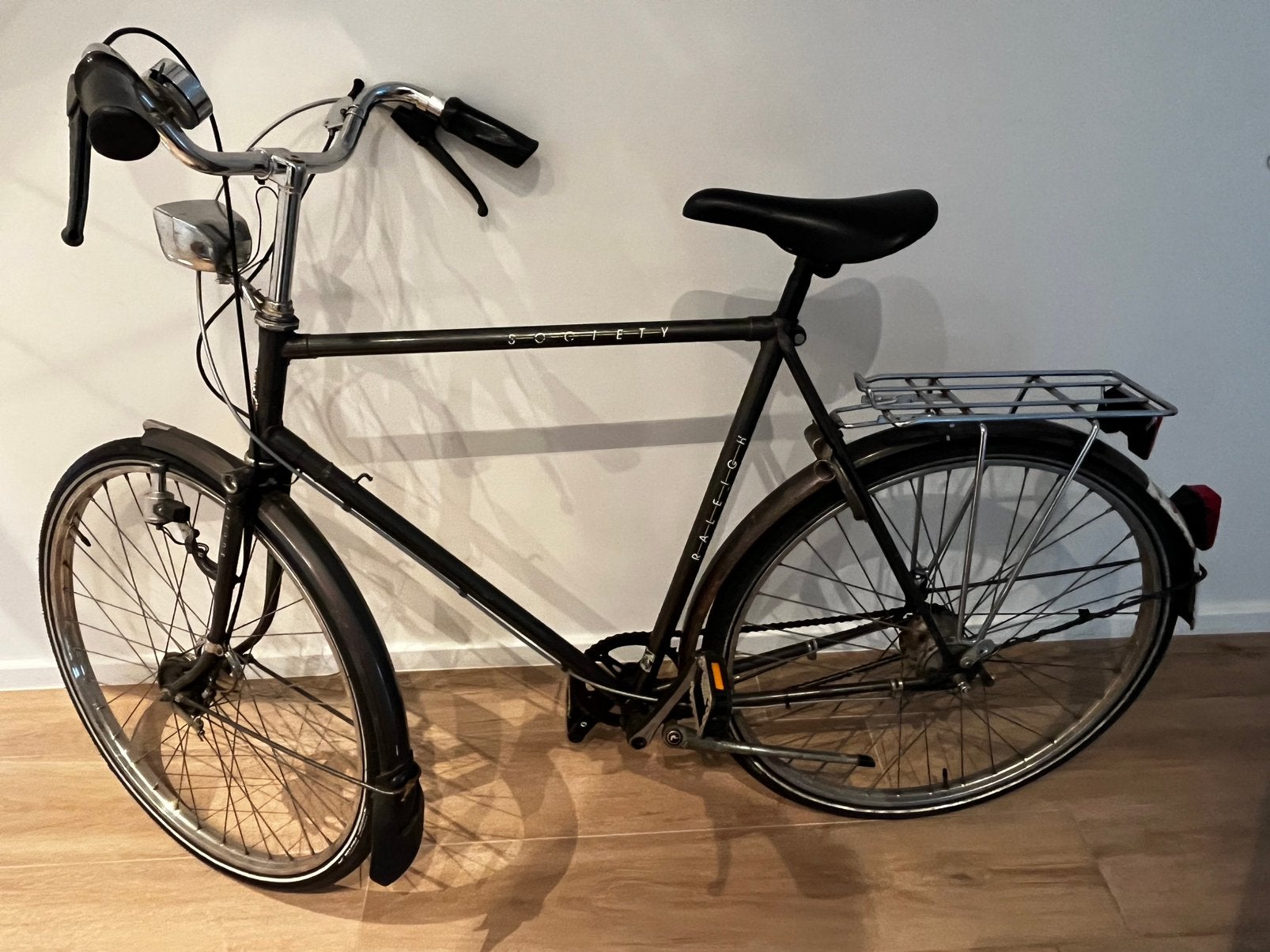 Vintage Raleigh herenfiets – groot frame, Fietsen en Brommers, Ophalen, Zo goed als nieuw