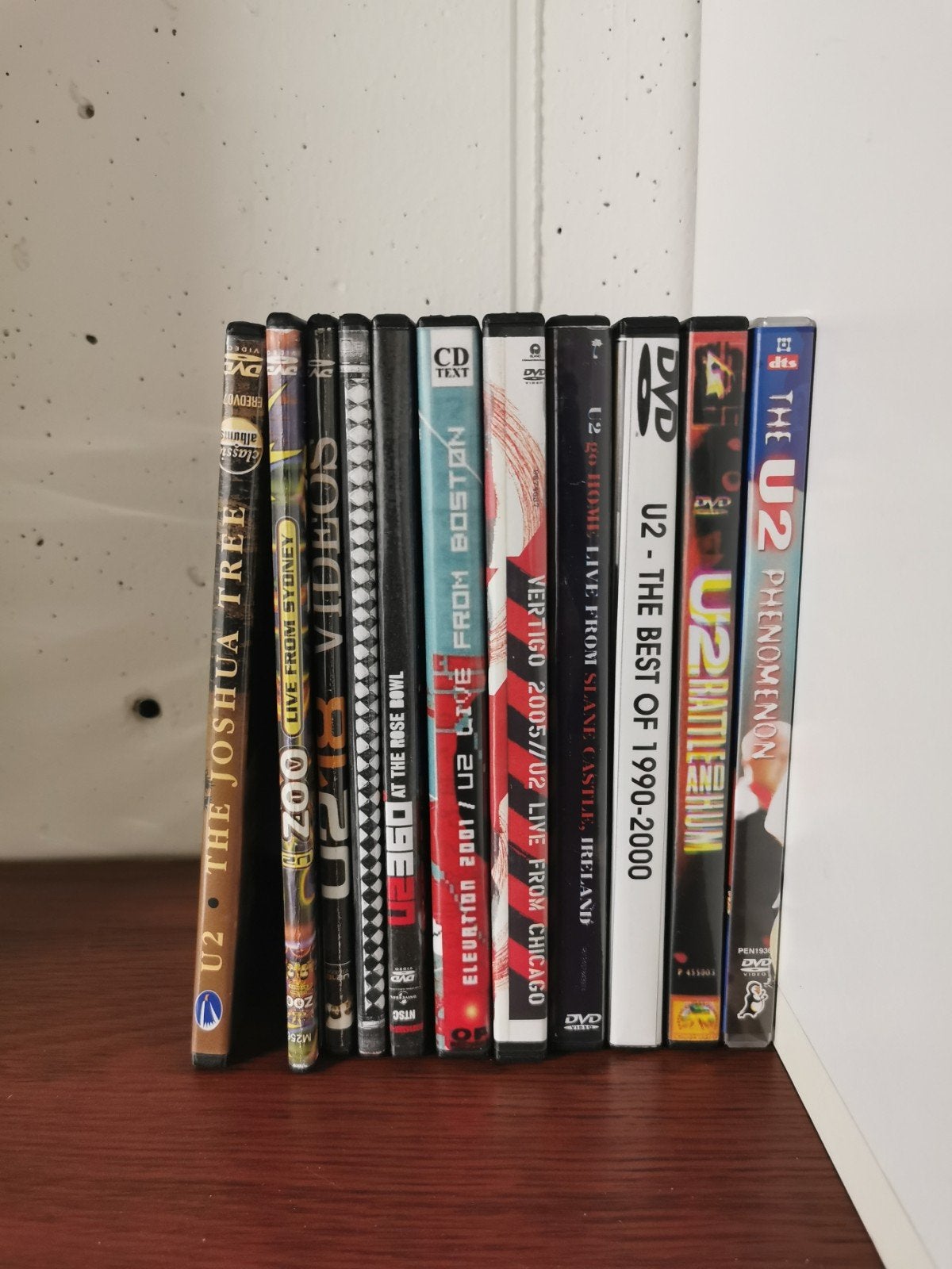 Collection de DVD U2, Enlèvement ou Envoi