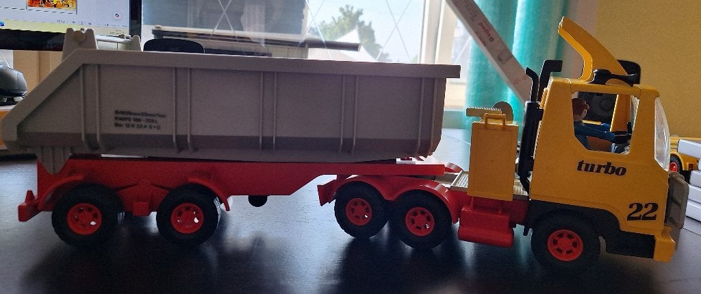 Playmobil - 3141 - Kiepwagen (Mammoet), Gebruikt, Complete set, Voertuig, Ophalen of Verzenden
