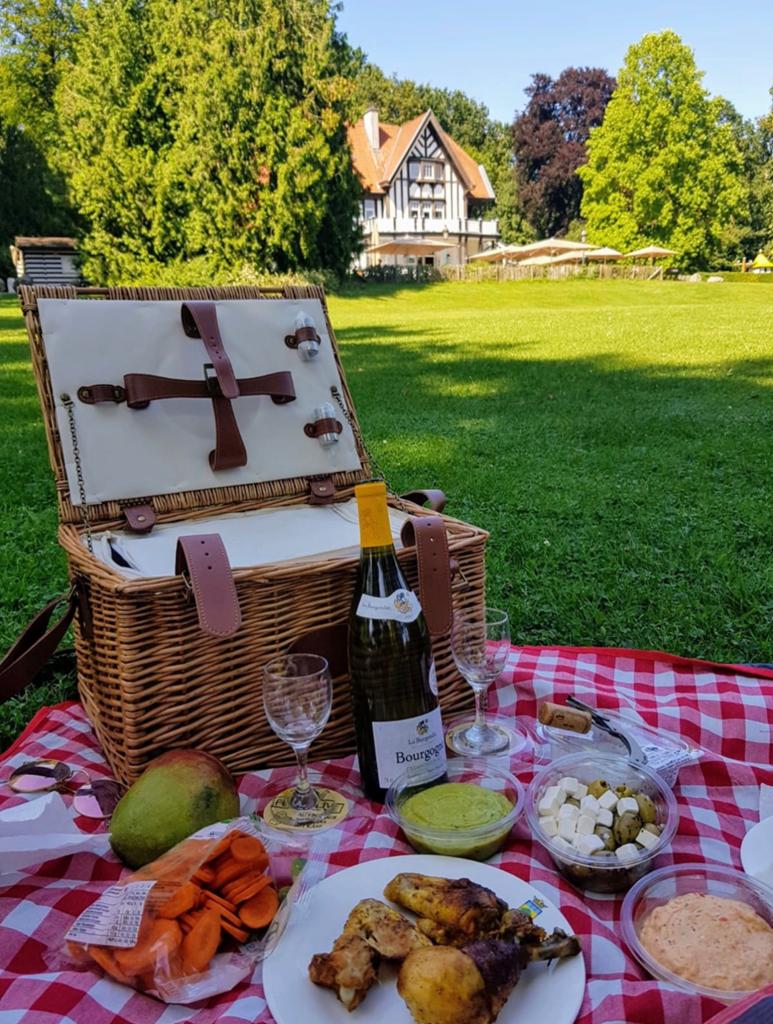 Picknickmand met geïsoleerd vak, Hobby en Vrije tijd, Picknickmanden, Zo goed als nieuw, Ophalen