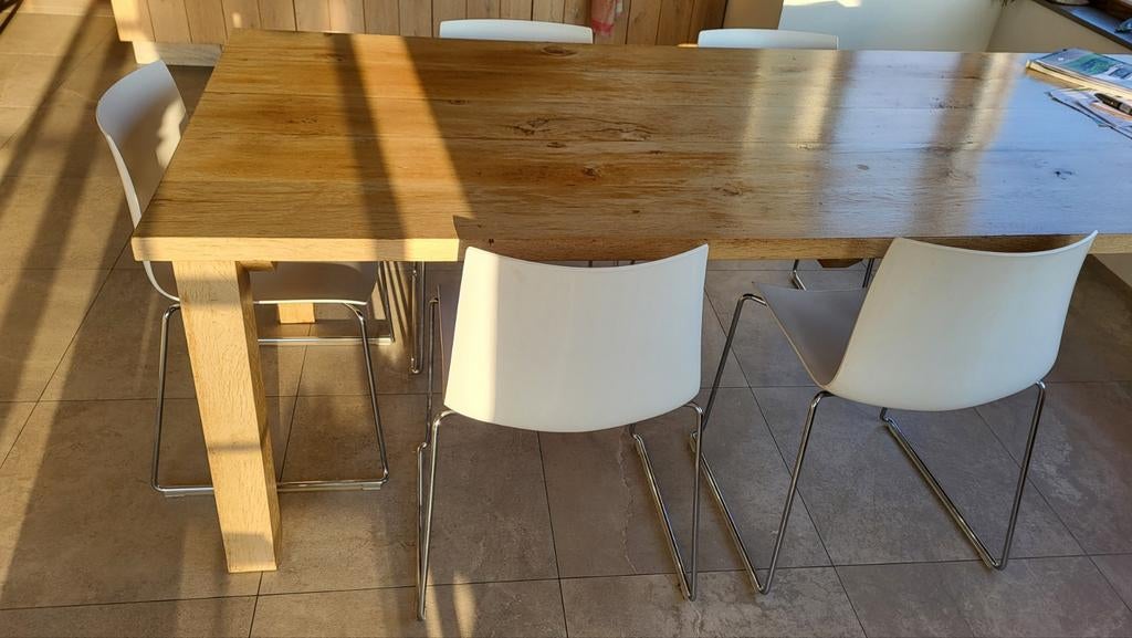 Arper Catifa 46 - 5 stoelen, Huis en Inrichting, Tafels | Statafels, Gebruikt, Ophalen