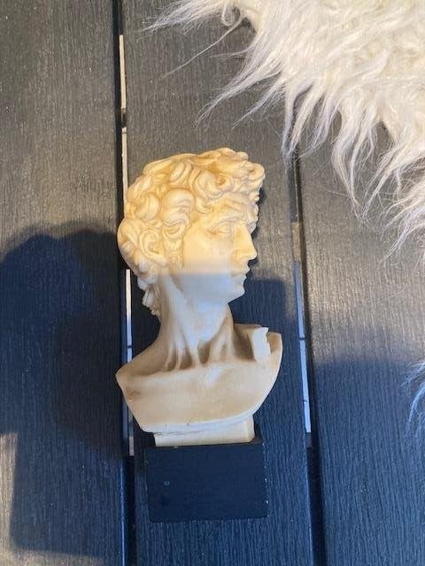 Beeldje Grieks hoofd., Ophalen