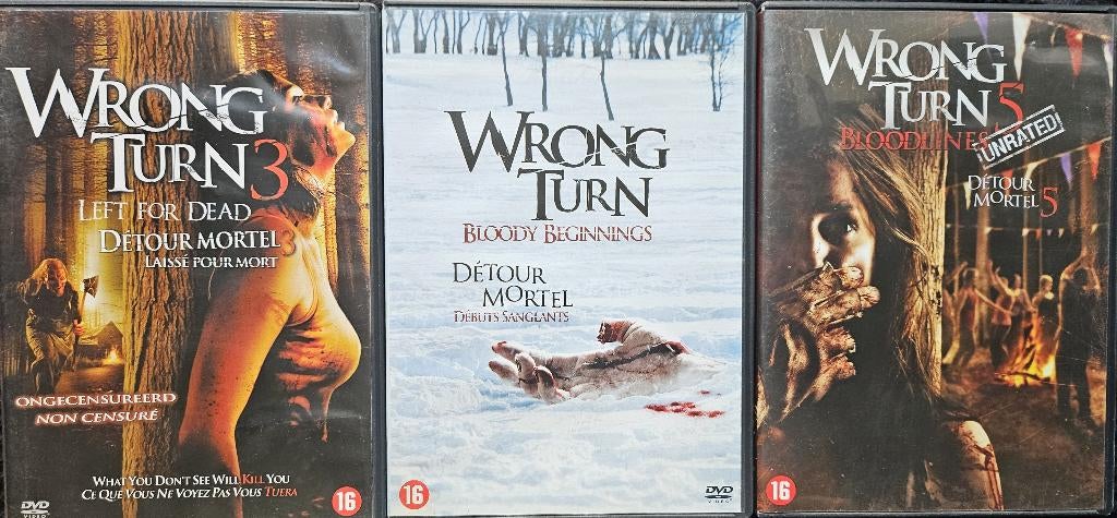 Wrong Turn Pakket, Ophalen of Verzenden, Zo goed als nieuw