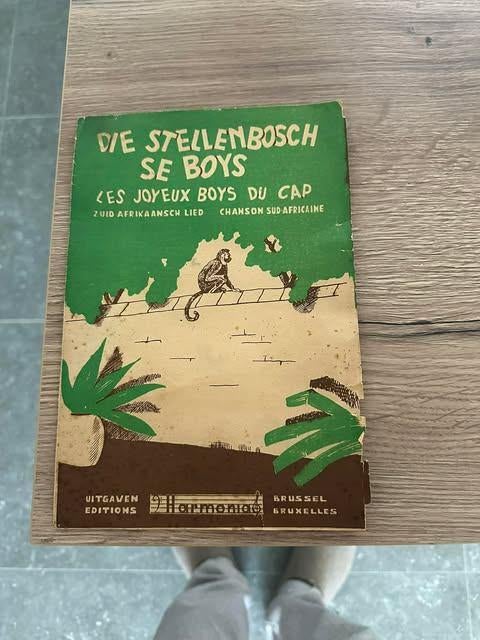 die stellenboschse boys uitgaven Harmonia Brussel, Muziek en Instrumenten, Overige Muziek en Instrumenten, Gebruikt, Ophalen of Verzenden