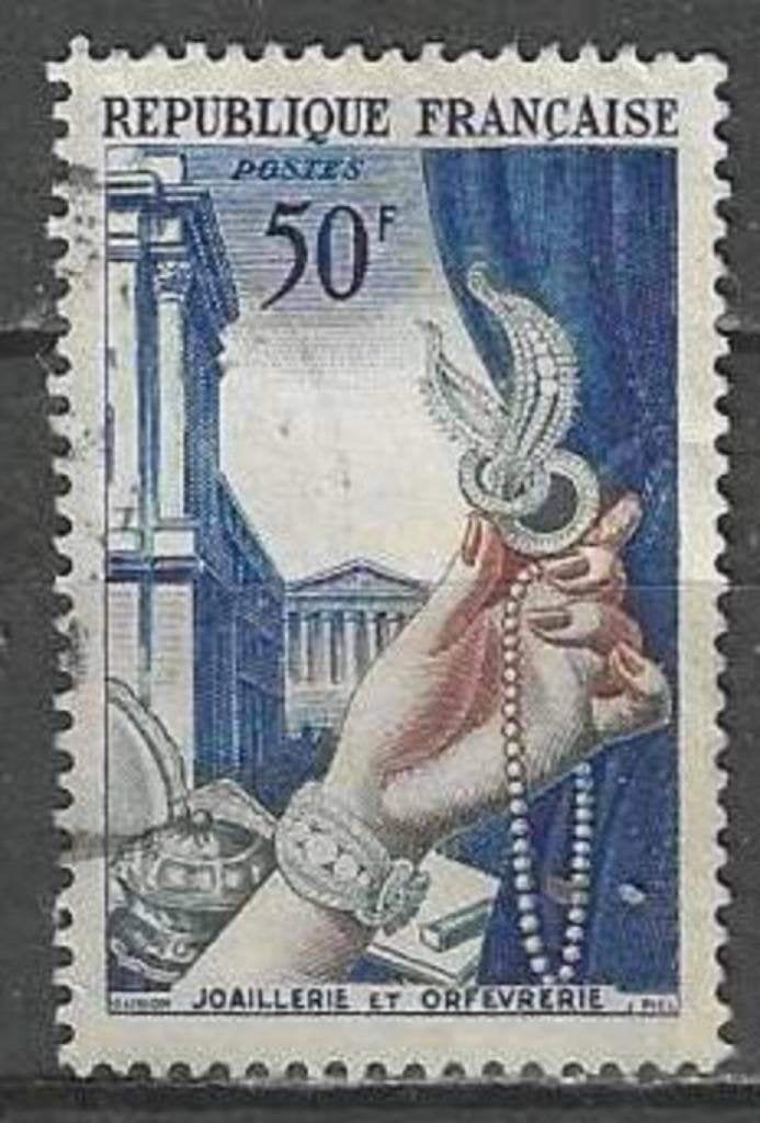 France 1954 - Yvert 973 - Artisanat (ST), Envoi, Affranchi