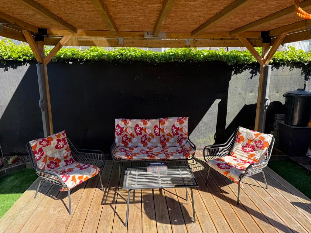 Zeer mooie tuinmeubels, Tuin en Terras, Tuinsets en Loungesets, Ophalen, Zo goed als nieuw, Tuinset