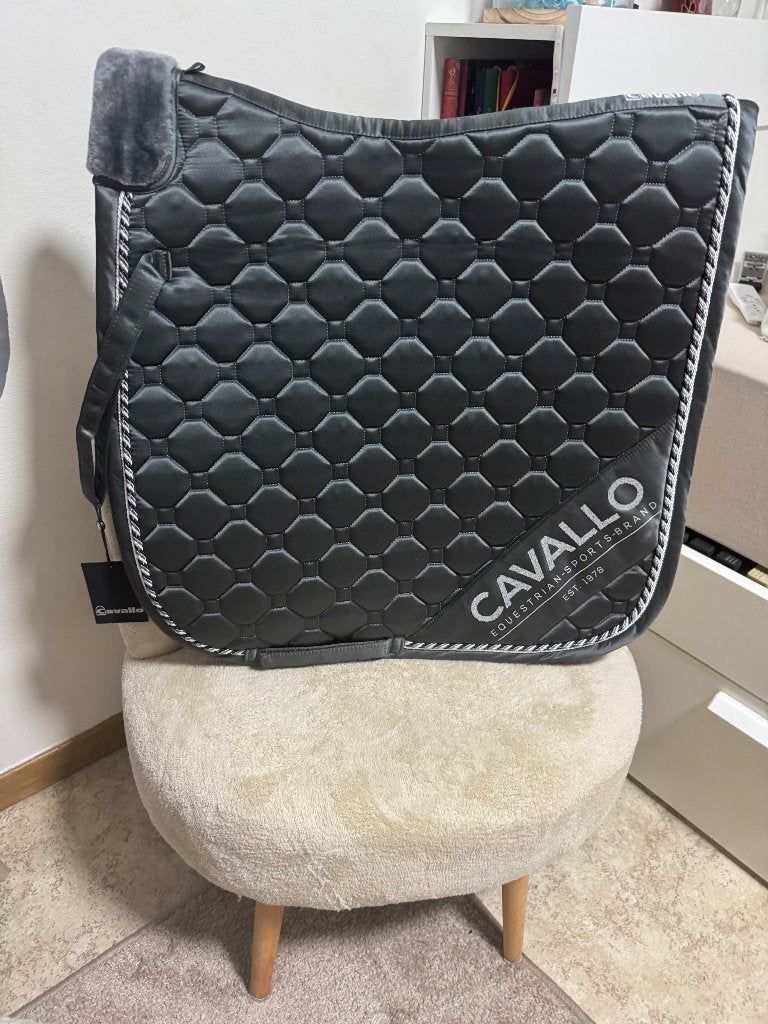 Cavallo dressuur dekje, Tapis de dressage, Gris, Enlèvement, Autres marques