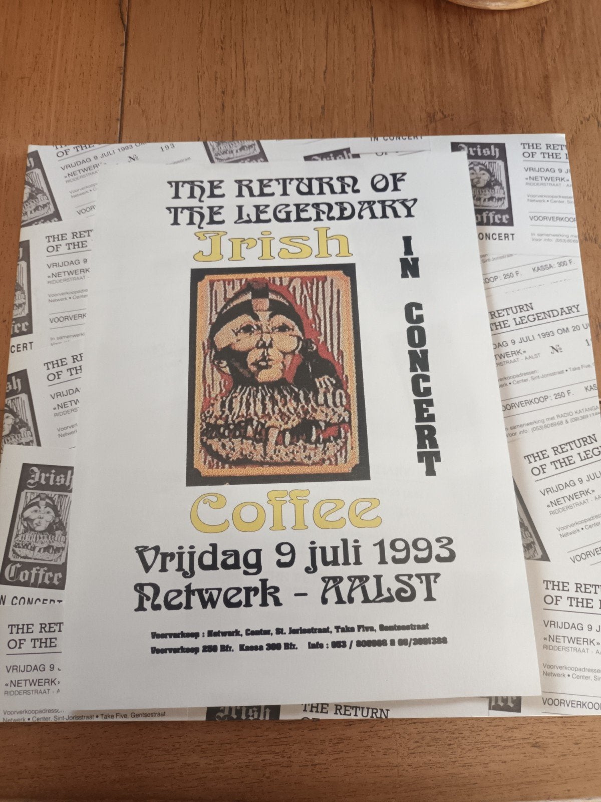 IRISH COFFEE/LIVE IN AALST 1993/ROCK BELGIUM, Cd's en Dvd's, Ophalen