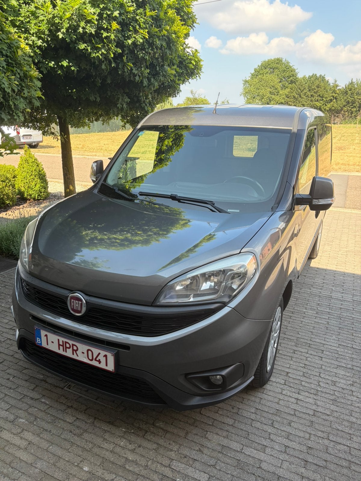 Fiat Doblo Cargo 1.6 Multijet 2016, Autos, Camionnettes & Utilitaires, Argent ou Gris, 2 places, Noir, 5 portes