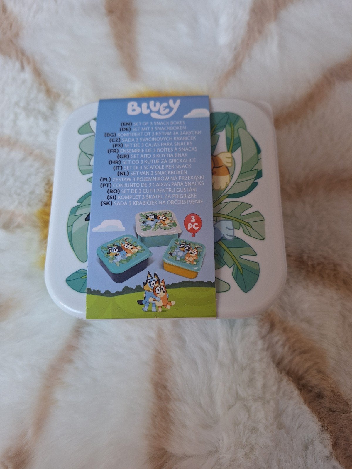Snackdoosjes 3x bluey, Enlèvement