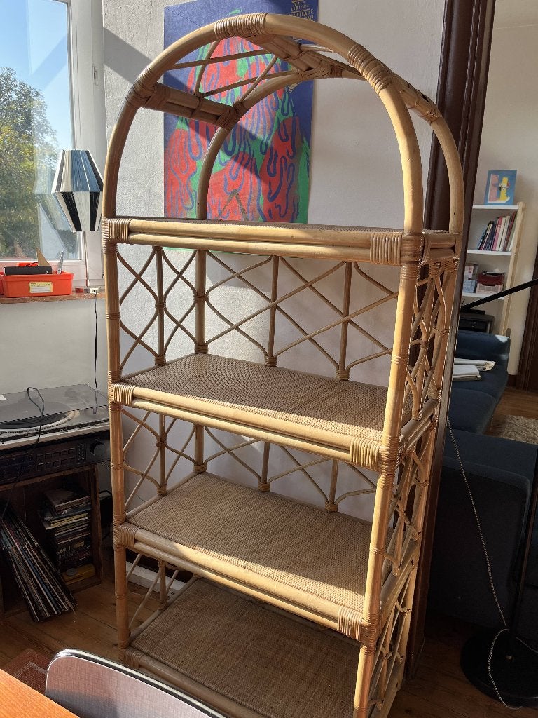 Etagère en osier, Enlèvement, Utilisé, Étagère, Matériau naturel