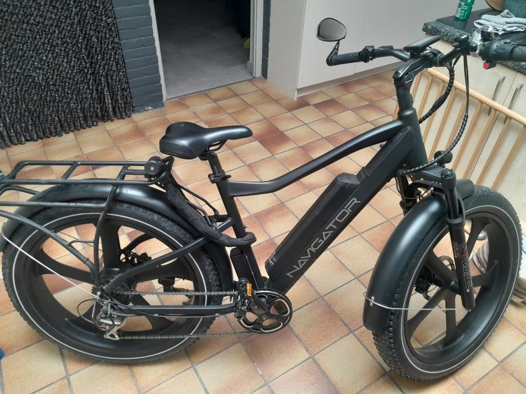 Elek. fiets te koop, Enlèvement