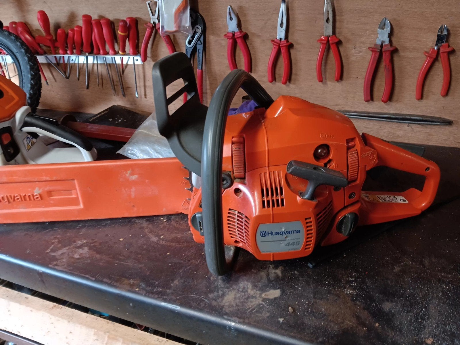 tronconneuse husqvarna 445, Jardin & Terrasse, Outils à main